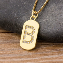 New Design Initial or Letter Copper Necklace