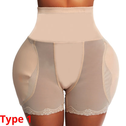 Padded Hip Butt Lifting High Waist Trainer