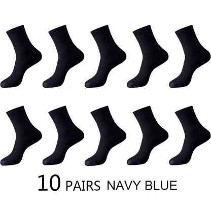 10 Pairs Bamboo Fiber Compression Socks