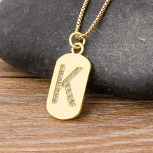 New Design Initial or Letter Copper Necklace