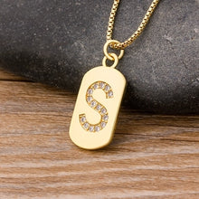 New Design Initial or Letter Copper Necklace
