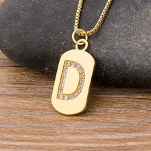 New Design Initial or Letter Copper Necklace
