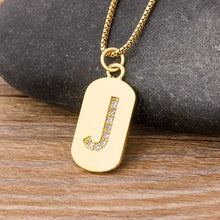 New Design Initial or Letter Copper Necklace