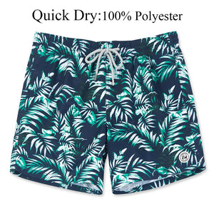 Quick Dry Beach Board Shorts with Mesh Lining