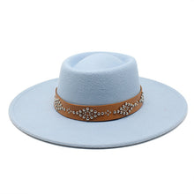 Wide Brim Felted Hat