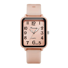 Rectangle Digital Simple Quartz Watch