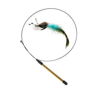 Simulation Bird Interactive Funny Cat Stick Toy