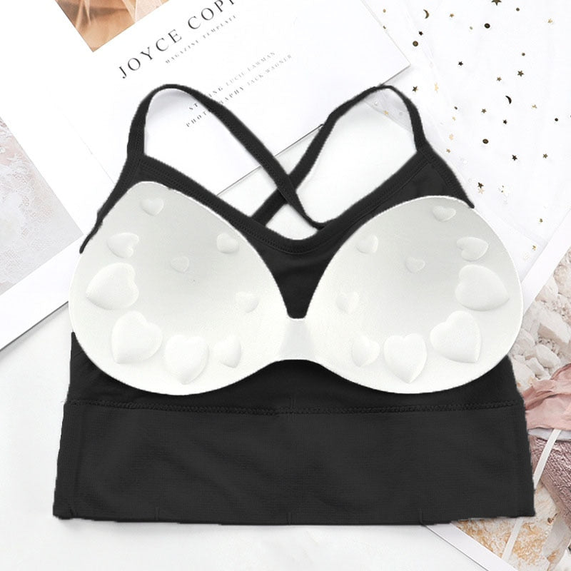 Cross Strap Sports Bra