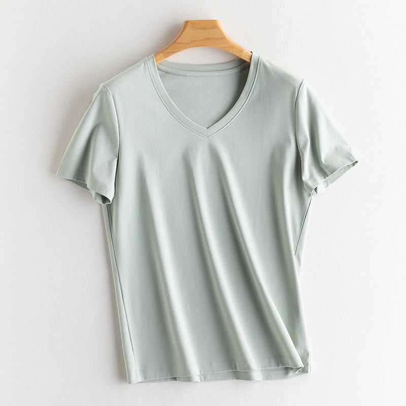 Mulberry Silk Loose T-shirt