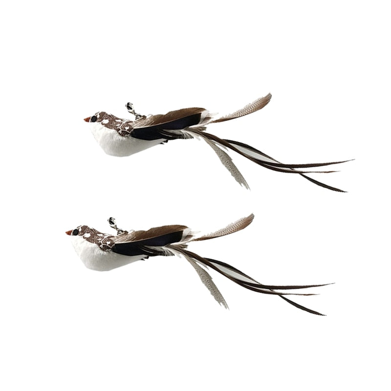 Simulation Bird Interactive Funny Cat Stick Toy