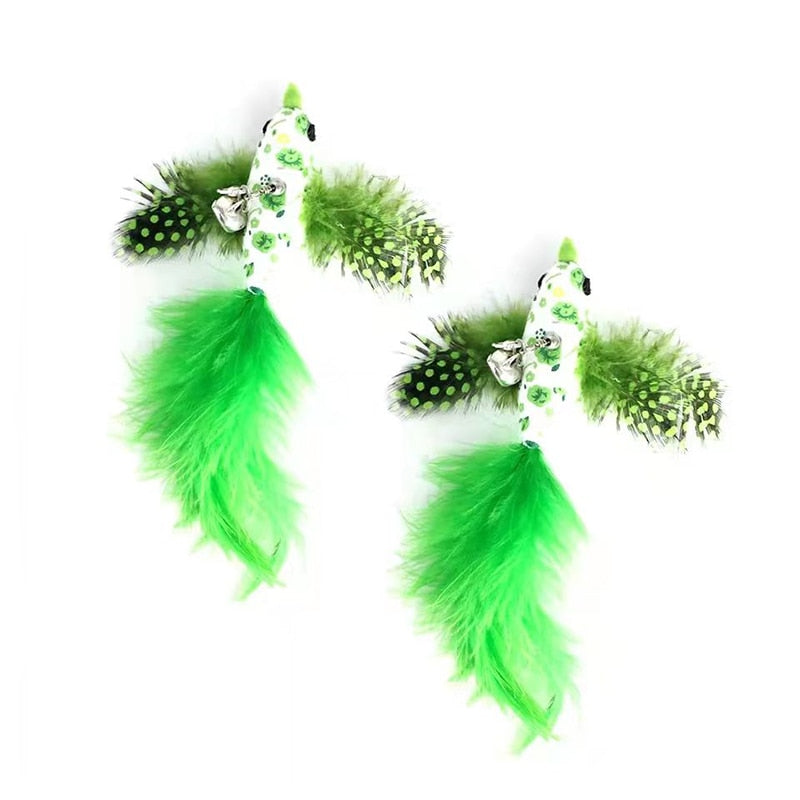 Simulation Bird Interactive Funny Cat Stick Toy