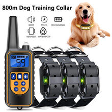 Waterproof Rechargeable Remote Control 800m Digital Dog Training Collar